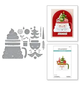 SPELLBINDERS SPELLBINDERS WONDERLAND COLLECTION COCOA WONDERLAND ETCHED DIE SET