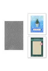 SPELLBINDERS SPELLBINDERS COUNTRY CHRISTMAS COLLECTION COUNTRY CHRISTMAS 3D EMBOSSING FOLDER