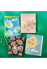 SPELLBINDERS SPELLBINDERS YANA SMAKULA YANA'S DAISIES COLLECTION MOLDED FRAME 3D EMBOSSING FOLDER