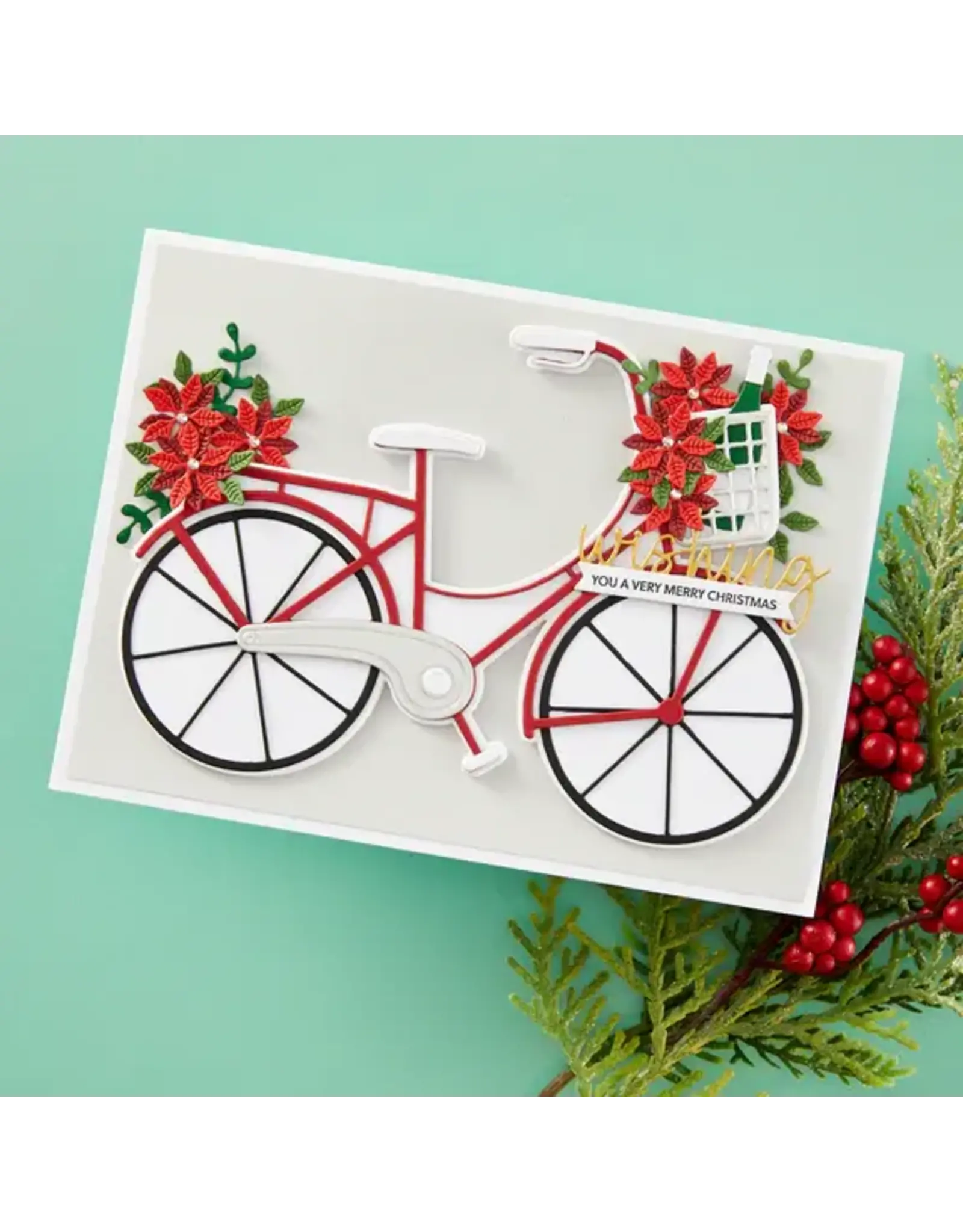 SPELLBINDERS SPELLBINDERS BIBI CAMERON BIG BICYCLE BIBI'S CATS AND PUGS COLLECTION DIE SET