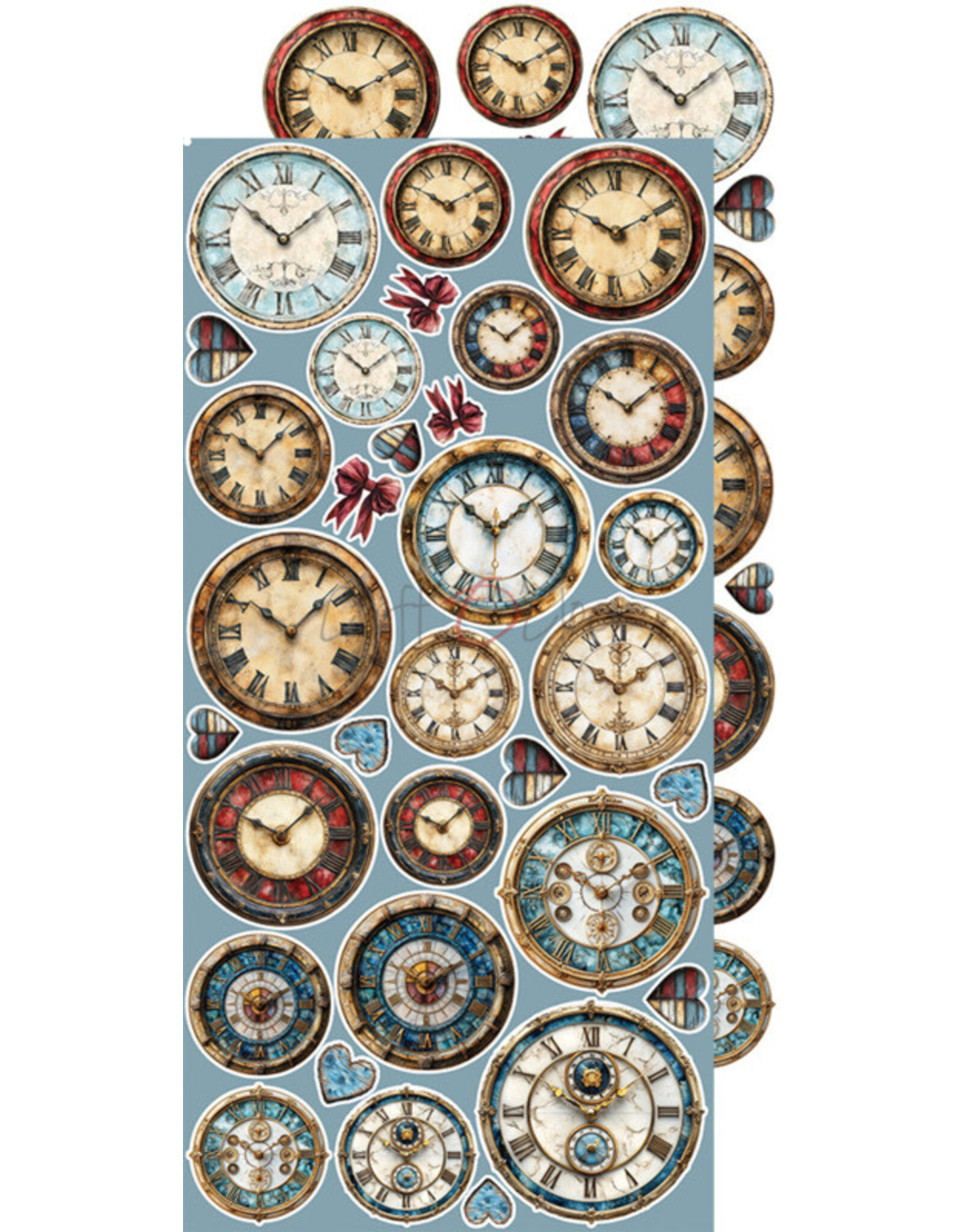 CRAFT O'CLOCK CRAFT O'CLOCK MINDFULNESS TIME EXTRAS SET-  MINDFULNESS 6x12 COLLECTION PACK 18 SHEETS