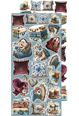 CRAFT O'CLOCK CRAFT O'CLOCK MINDFULNESS TIME EXTRAS SET-  MINDFULNESS 6x12 COLLECTION PACK 18 SHEETS