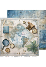 CRAFT O'CLOCK CRAFT O'CLOCK SUMMER ADVENTURES 12x12 PAPER PAD 6 SHEETS