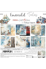 CRAFT O'CLOCK CRAFT O'CLOCK EMERALD TALES 6x6 PAPER PAD 24 SHEETS