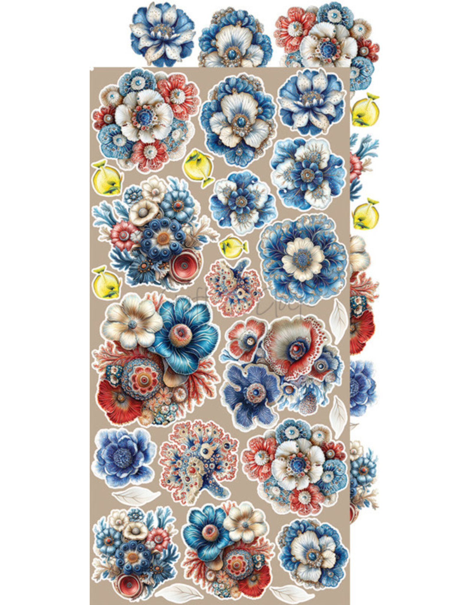 CRAFT O'CLOCK CRAFT O'CLOCK EMERALD TALES EXTRAS SET - EMERALD 6x12 COLLECTION PACK 18 SHEETS