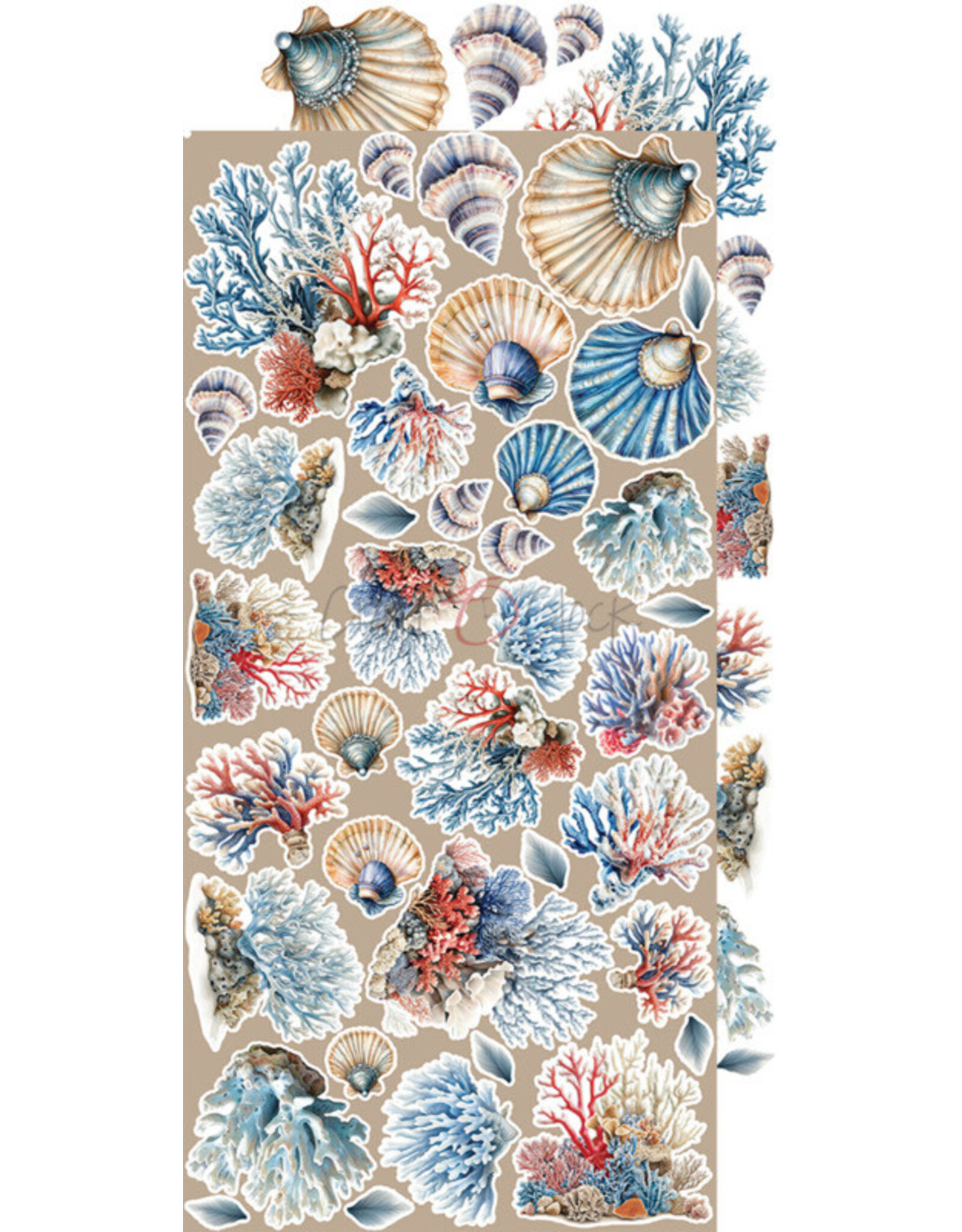 CRAFT O'CLOCK CRAFT O'CLOCK EMERALD TALES EXTRAS SET - EMERALD 6x12 COLLECTION PACK 18 SHEETS