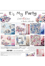 CRAFT O'CLOCK CRAFT O'CLOCK IT'S MY PARTY 12x12 PAPER PAD 6 SHEETS
