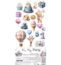 CRAFT O'CLOCK CRAFT O'CLOCK IT'S MY PARTY EXTRAS SET - PARTY 6x12 COLLECTION PACK 18 SHEETS