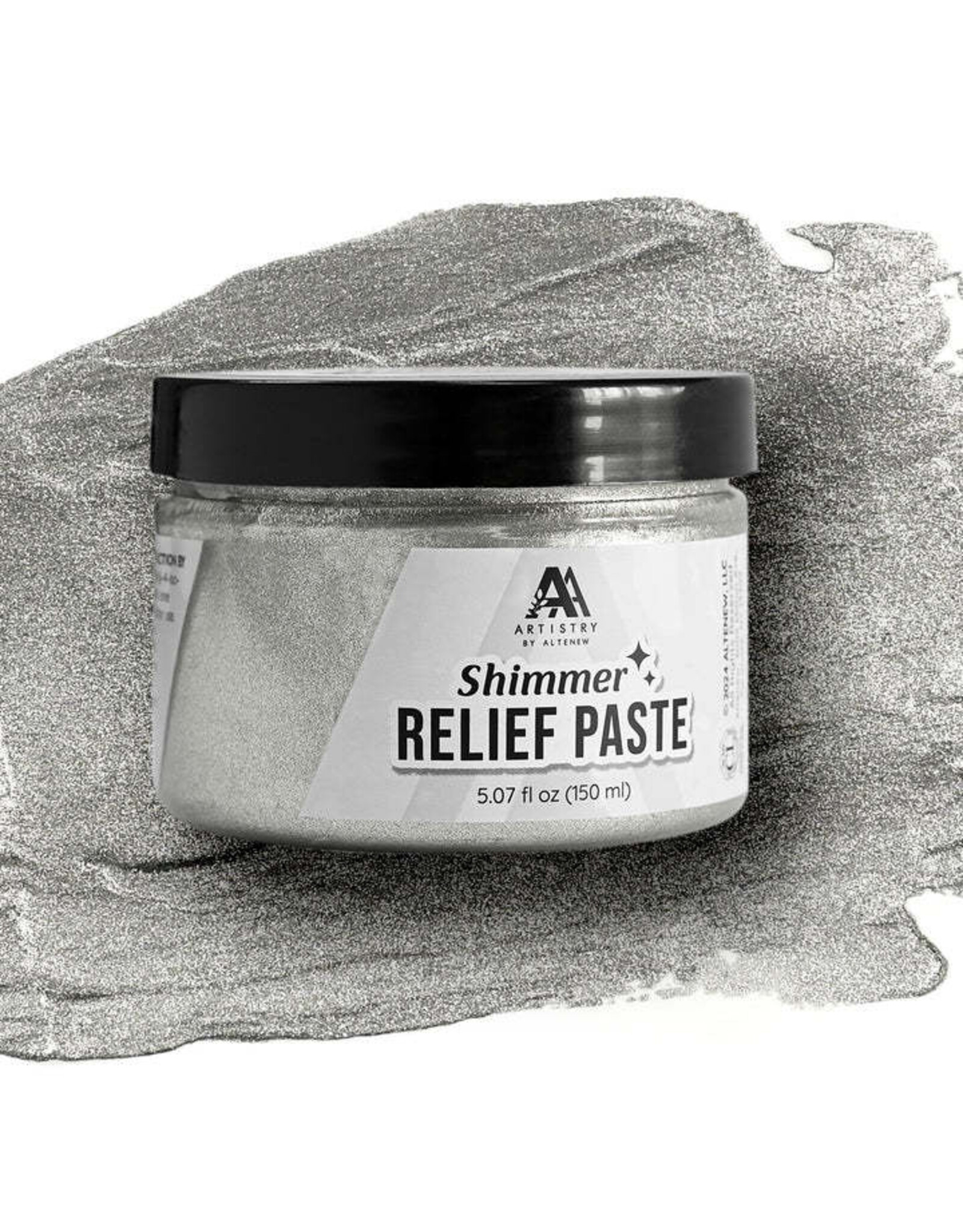 ALTENEW ALTENEW ANTIQUE SILVER SHIMMER RELIEF PASTE