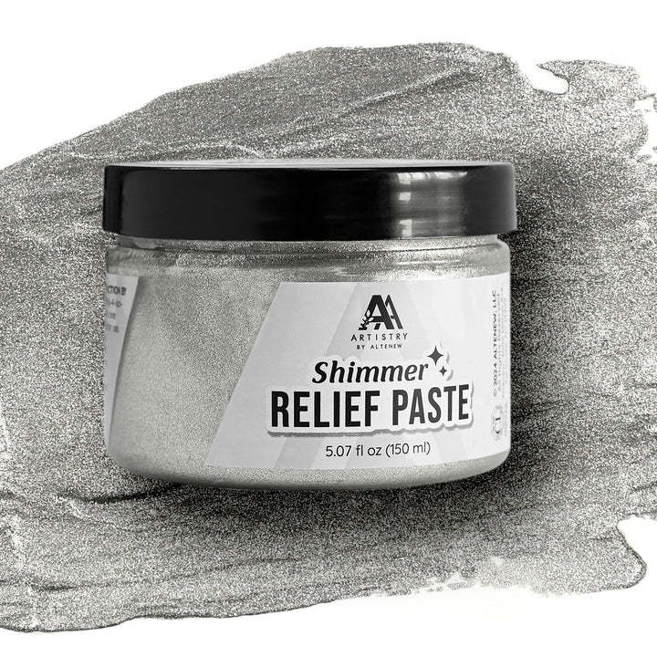 ALTENEW ALTENEW ANTIQUE SILVER SHIMMER RELIEF PASTE