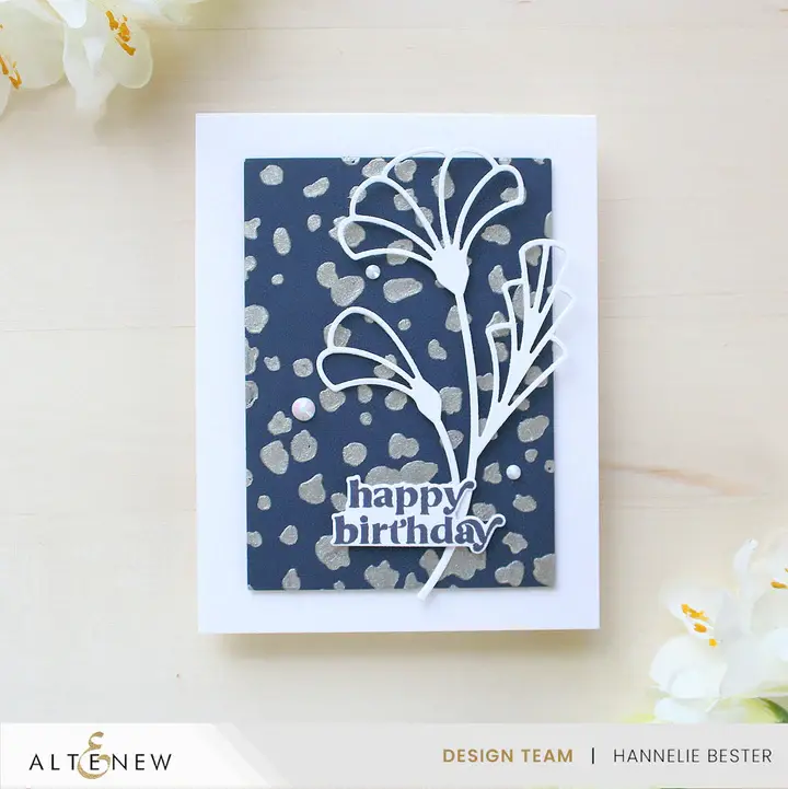 ALTENEW ALTENEW ANTIQUE SILVER SHIMMER RELIEF PASTE