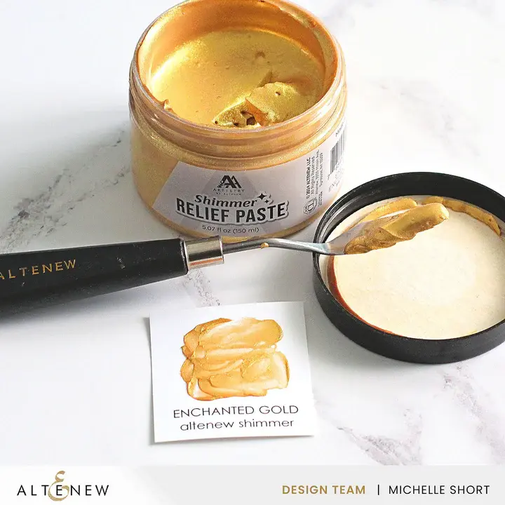 ALTENEW ALTENEW ENCHANTED GOLD SHIMMER RELIEF PASTE