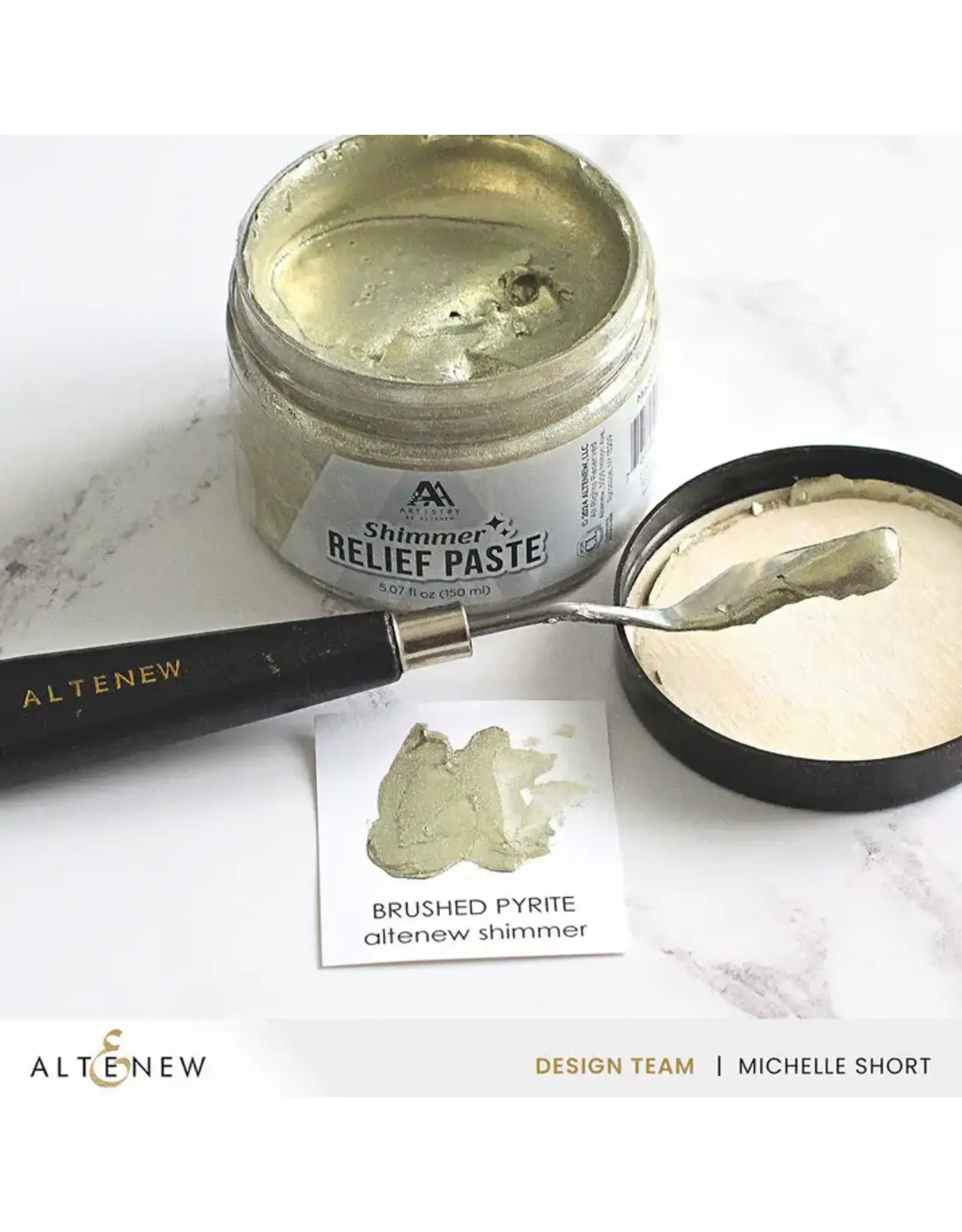 ALTENEW ALTENEW BRUSHED PYRITE SHIMMER RELIEF PASTE