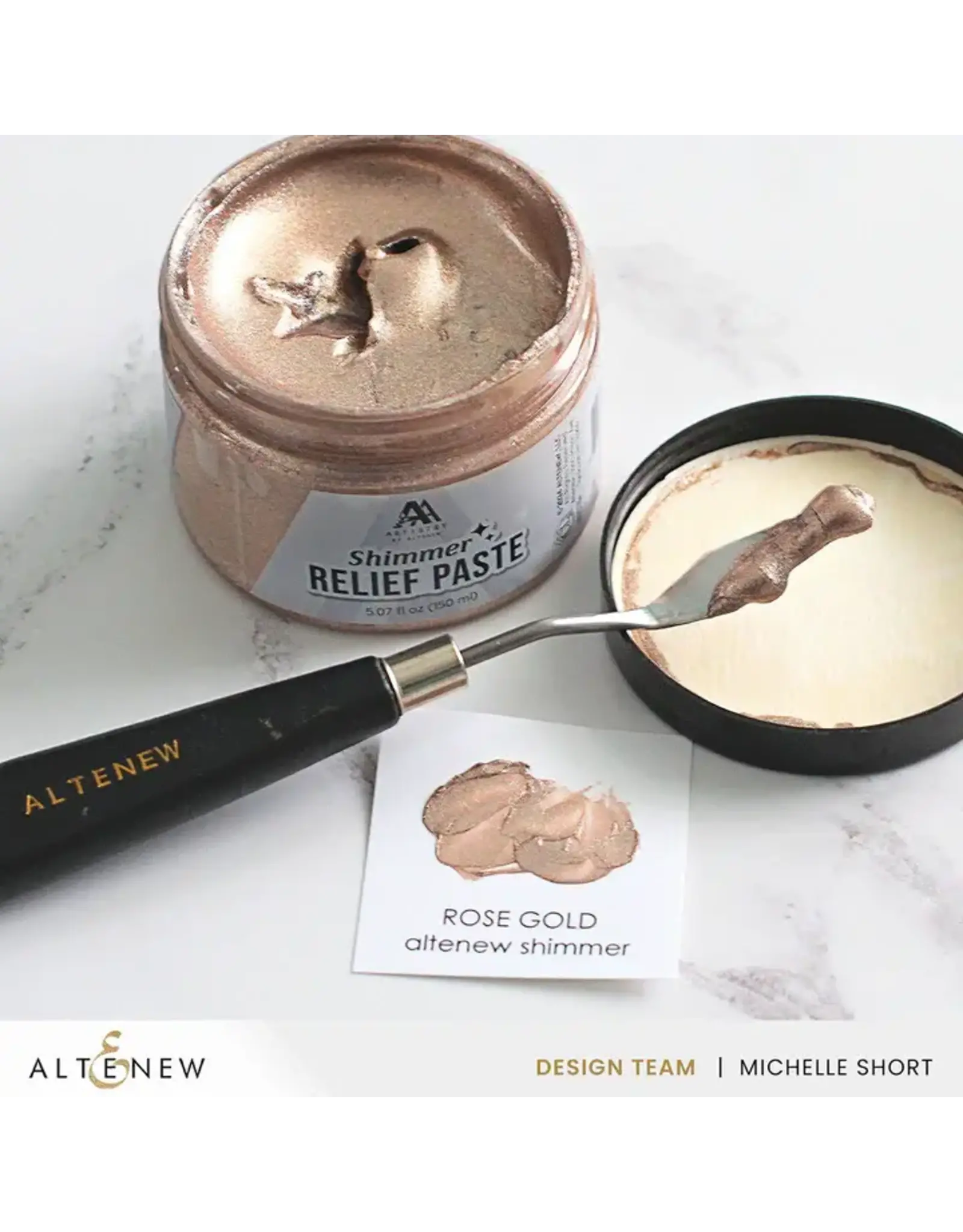 ALTENEW ALTENEW ROSE GOLD SHIMMER RELIEF PASTE