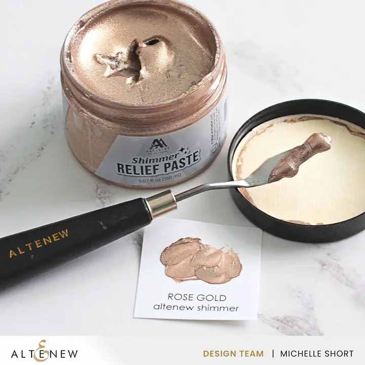 ALTENEW ALTENEW ROSE GOLD SHIMMER RELIEF PASTE