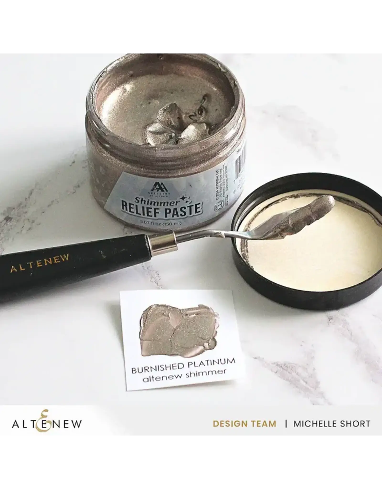 ALTENEW ALTENEW BURNISHED PLATINUM SHIMMER RELIEF PASTE