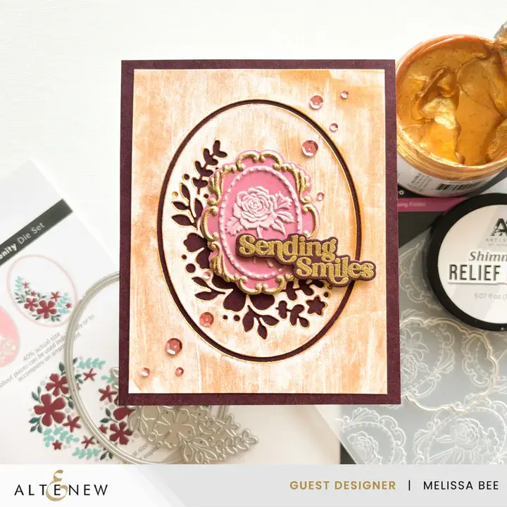 ALTENEW ALTENEW MAYAN GOLD SHIMMER RELIEF PASTE