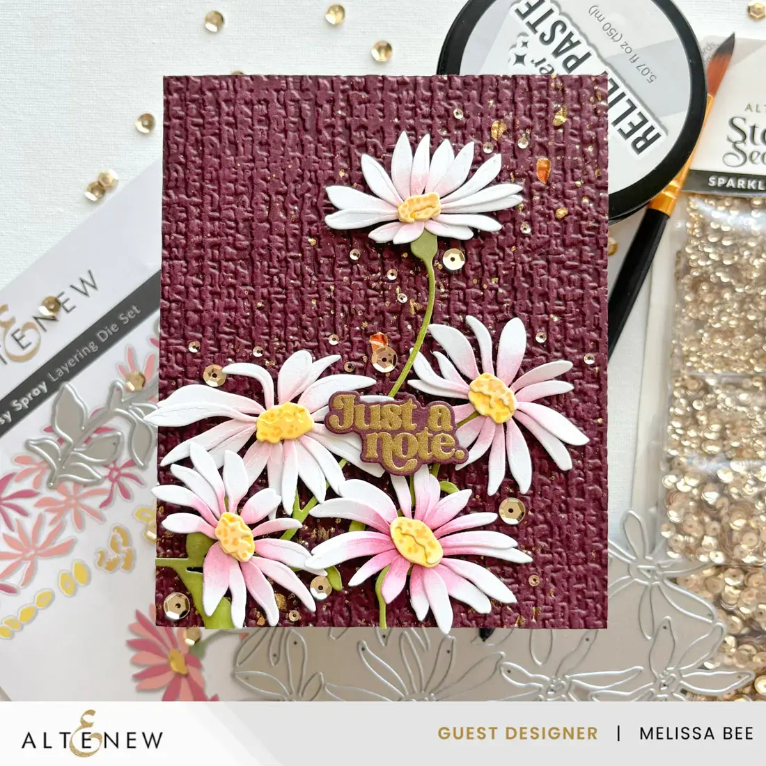 ALTENEW ALTENEW MAYAN GOLD SHIMMER RELIEF PASTE