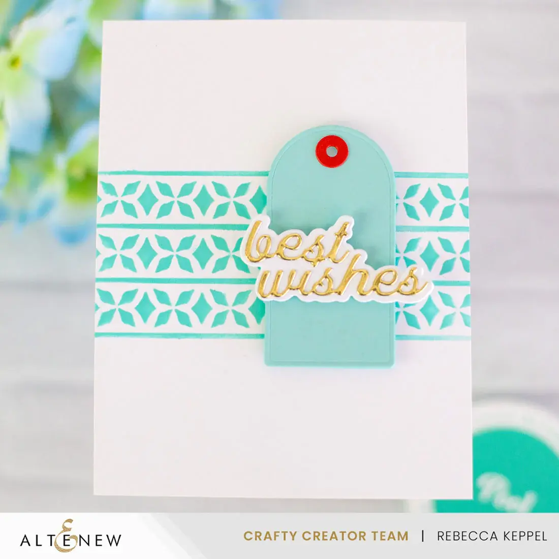 ALTENEW ALTENEW BEST WISHES TAGS DIE SET
