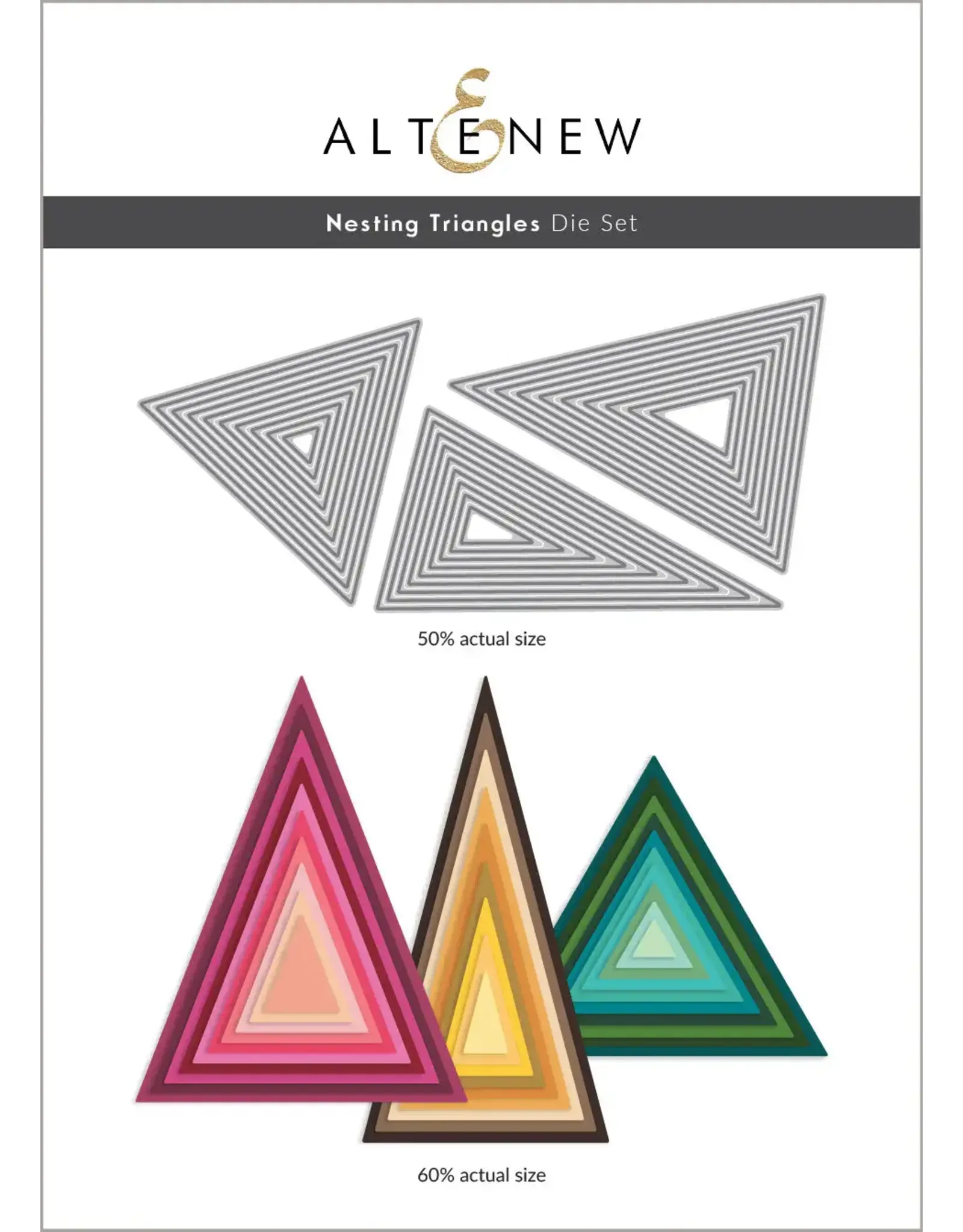 ALTENEW ALTENEW NESTING TRIANGLES DIE SET