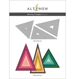 ALTENEW ALTENEW NESTING TRIANGLES DIE SET