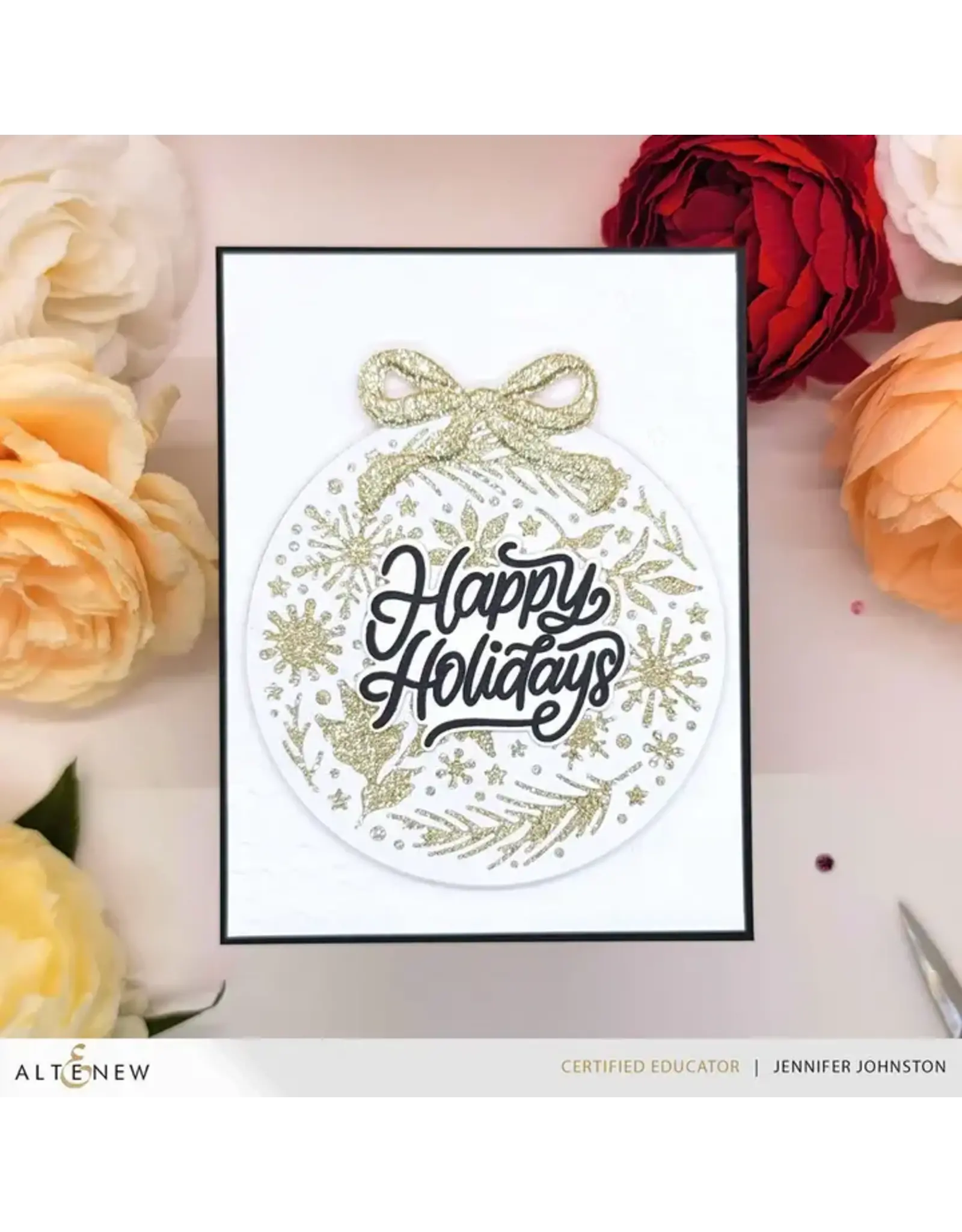 ALTENEW ALTENEW ZERO-WASTE: ORNAMENTAL WINTER PATTERN DIE SET