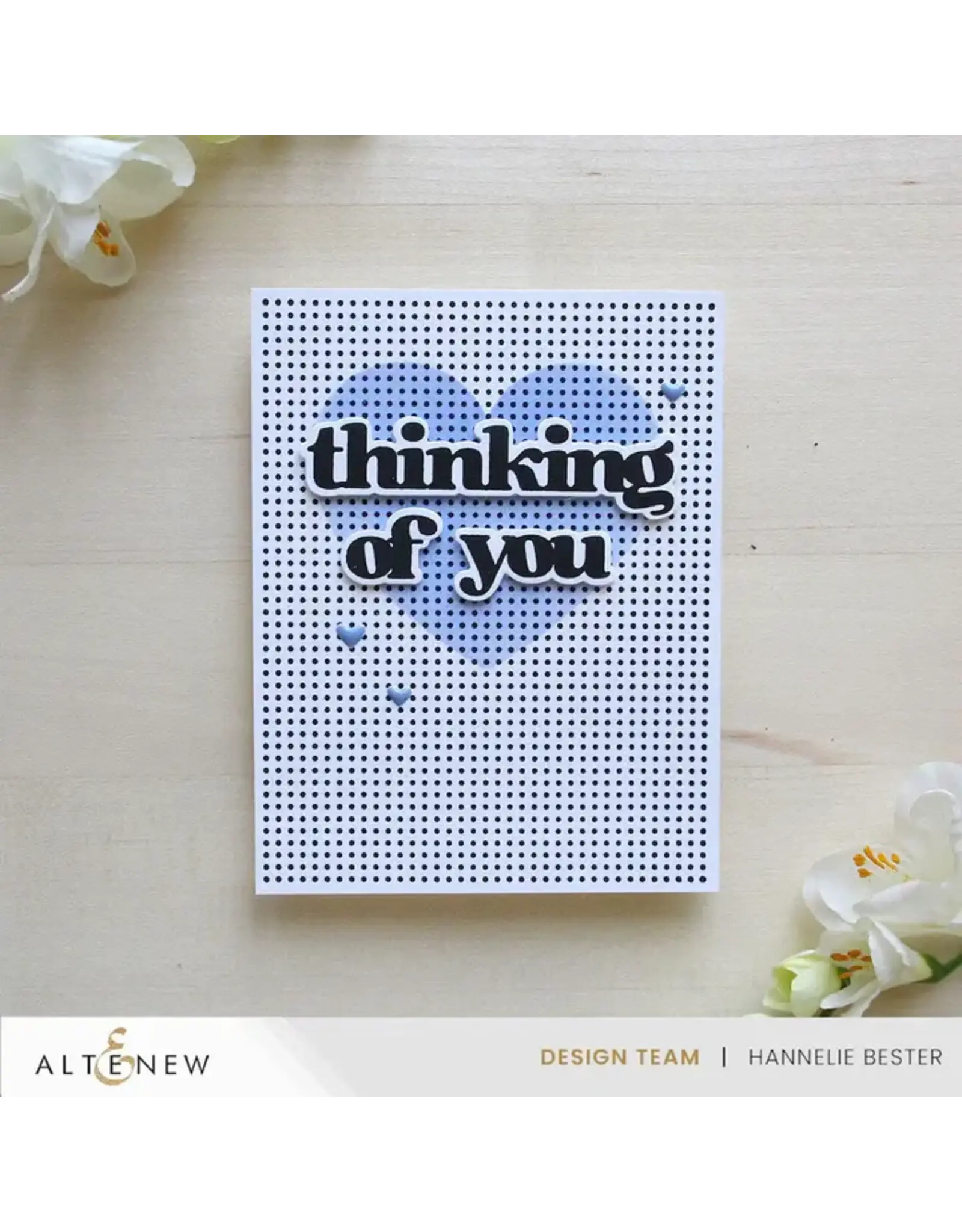 ALTENEW ALTENEW BETTERPRESS ESSENTIAL TEXTURES: DELIGHTFULLY DOTTY PRESS PLATE