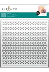 ALTENEW ALTENEW SWEATER KNITS 6x6 BACKGROUND STENCIL