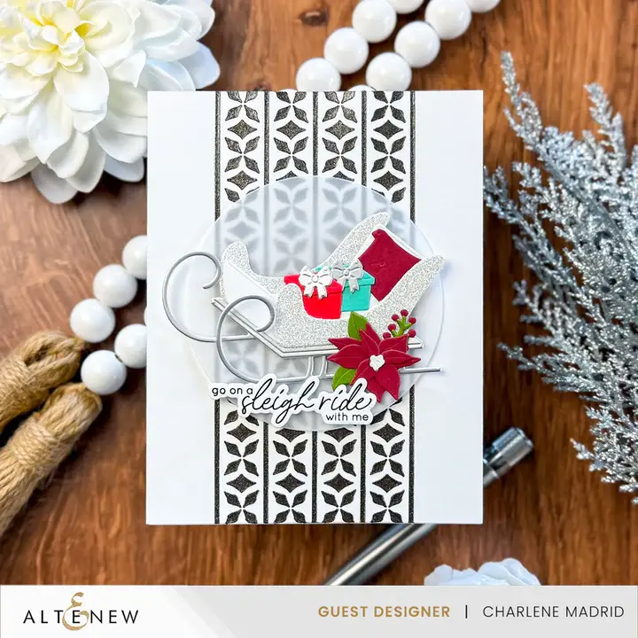 ALTENEW ALTENEW SWEATER KNITS 6x6 BACKGROUND STENCIL
