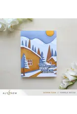 ALTENEW ALTENEW ABSTRACT VILLAGE BUILDER STENCIL SET 4/PK