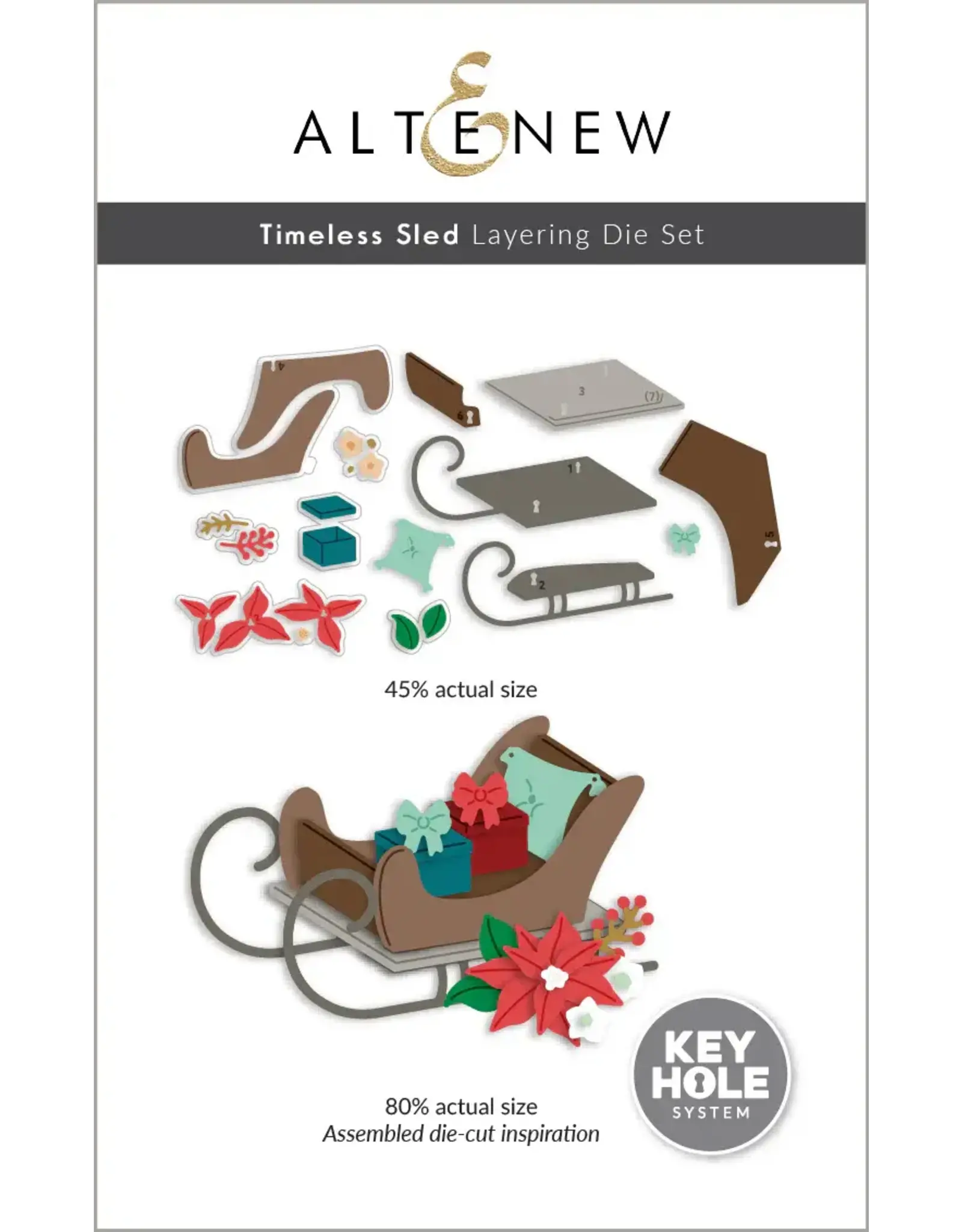 ALTENEW ALTENEW TIMELESS SLED LAYERING DIE SET