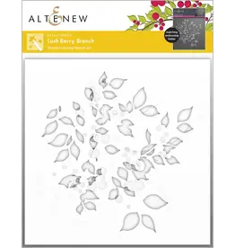 ALTENEW ALTENEW LUSH BERRY BRANCH SIMPLE COLORING STENCIL SET 3/PK