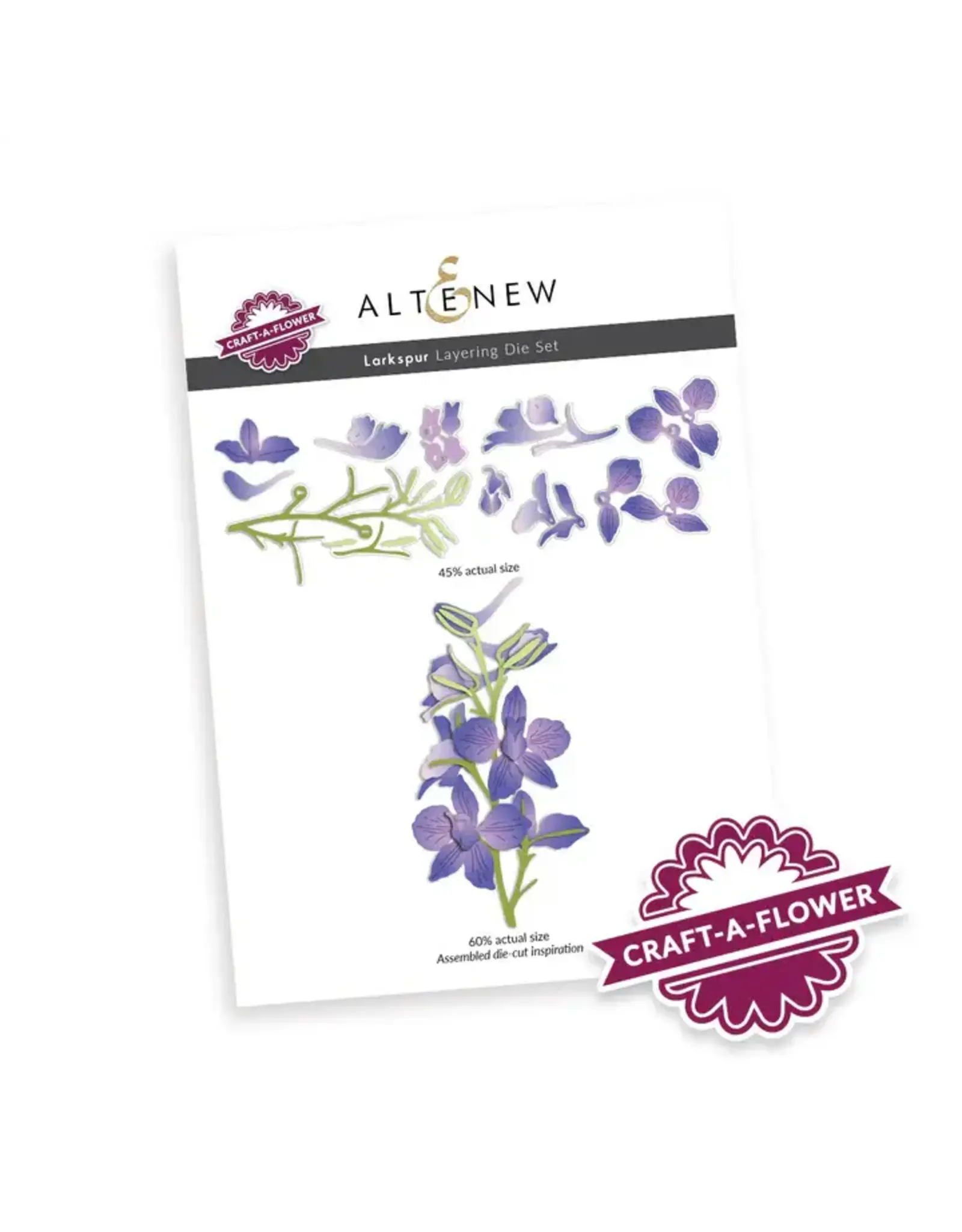 ALTENEW ALTENEW CRAFT-A-FLOWER: LARKSPUR LAYERING DIE SET