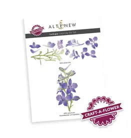 ALTENEW ALTENEW CRAFT-A-FLOWER: LARKSPUR LAYERING DIE SET