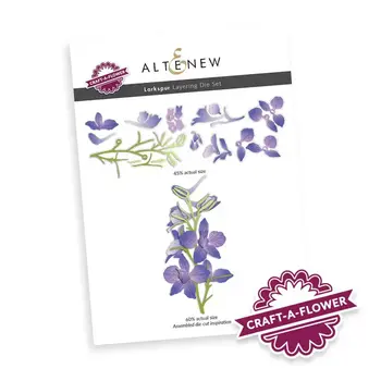 ALTENEW ALTENEW CRAFT-A-FLOWER: LARKSPUR LAYERING DIE SET