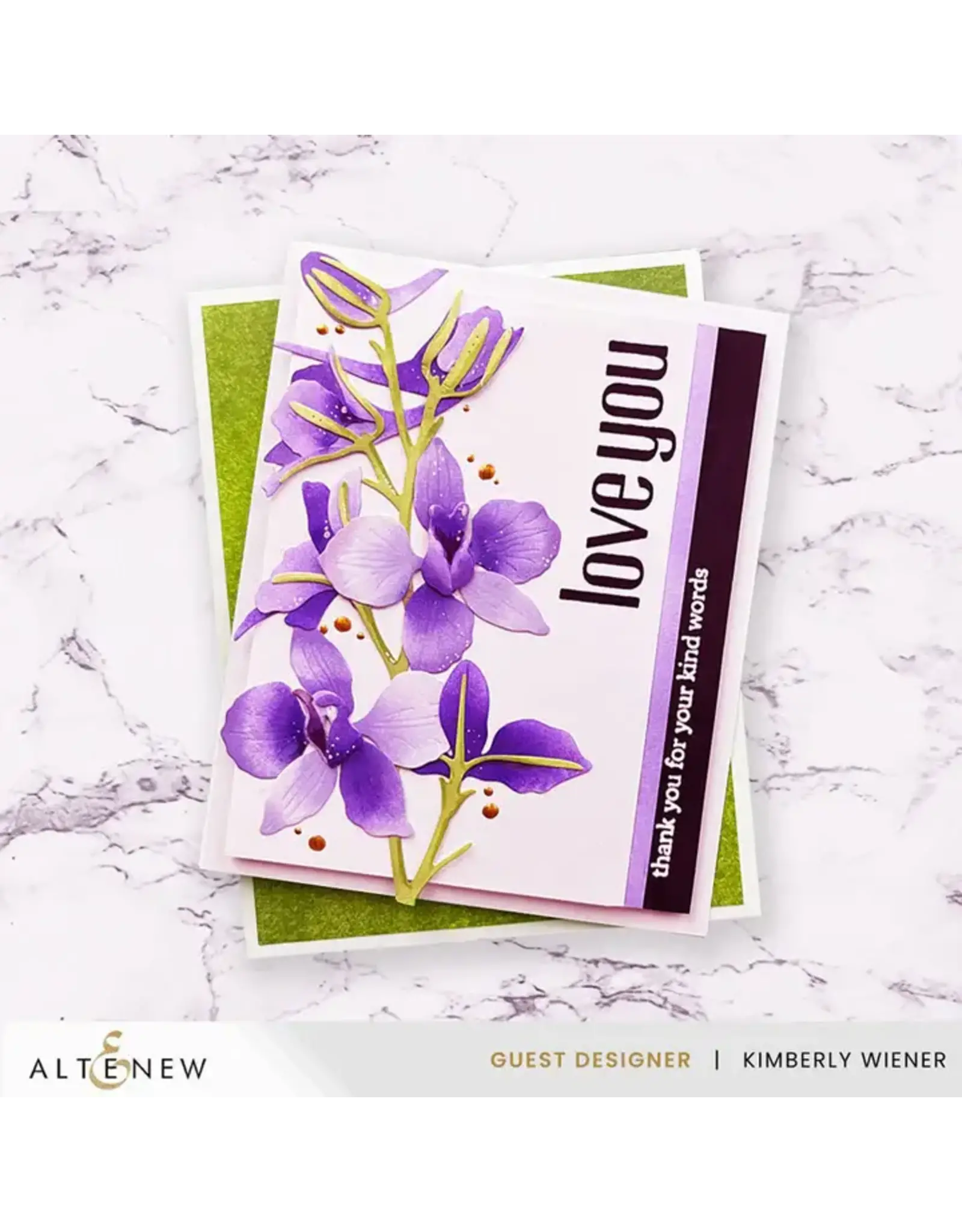 ALTENEW ALTENEW CRAFT-A-FLOWER: LARKSPUR LAYERING DIE SET