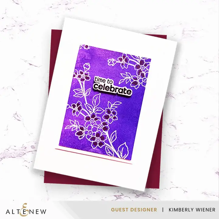ALTENEW ALTENEW MINI DELIGHT: TIME TO CELEBRATE CLEAR STAMP & DIE SET