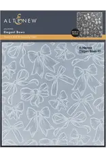 ALTENEW ALTENEW ELEGANT BOWS 3D EMBOSSING FOLDER