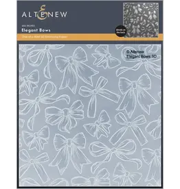 ALTENEW ALTENEW ELEGANT BOWS 3D EMBOSSING FOLDER