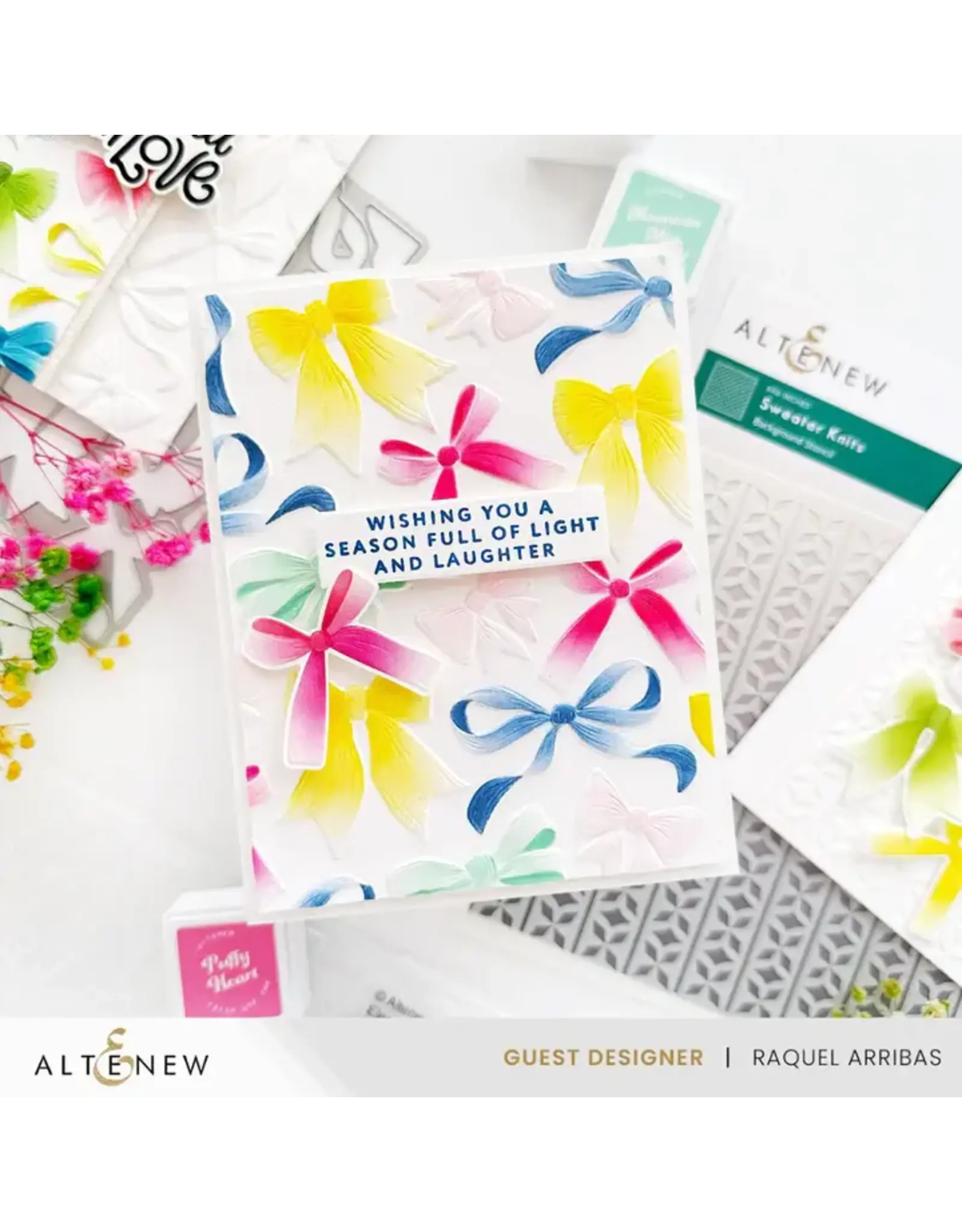 ALTENEW ALTENEW ELEGANT BOWS DIE SET
