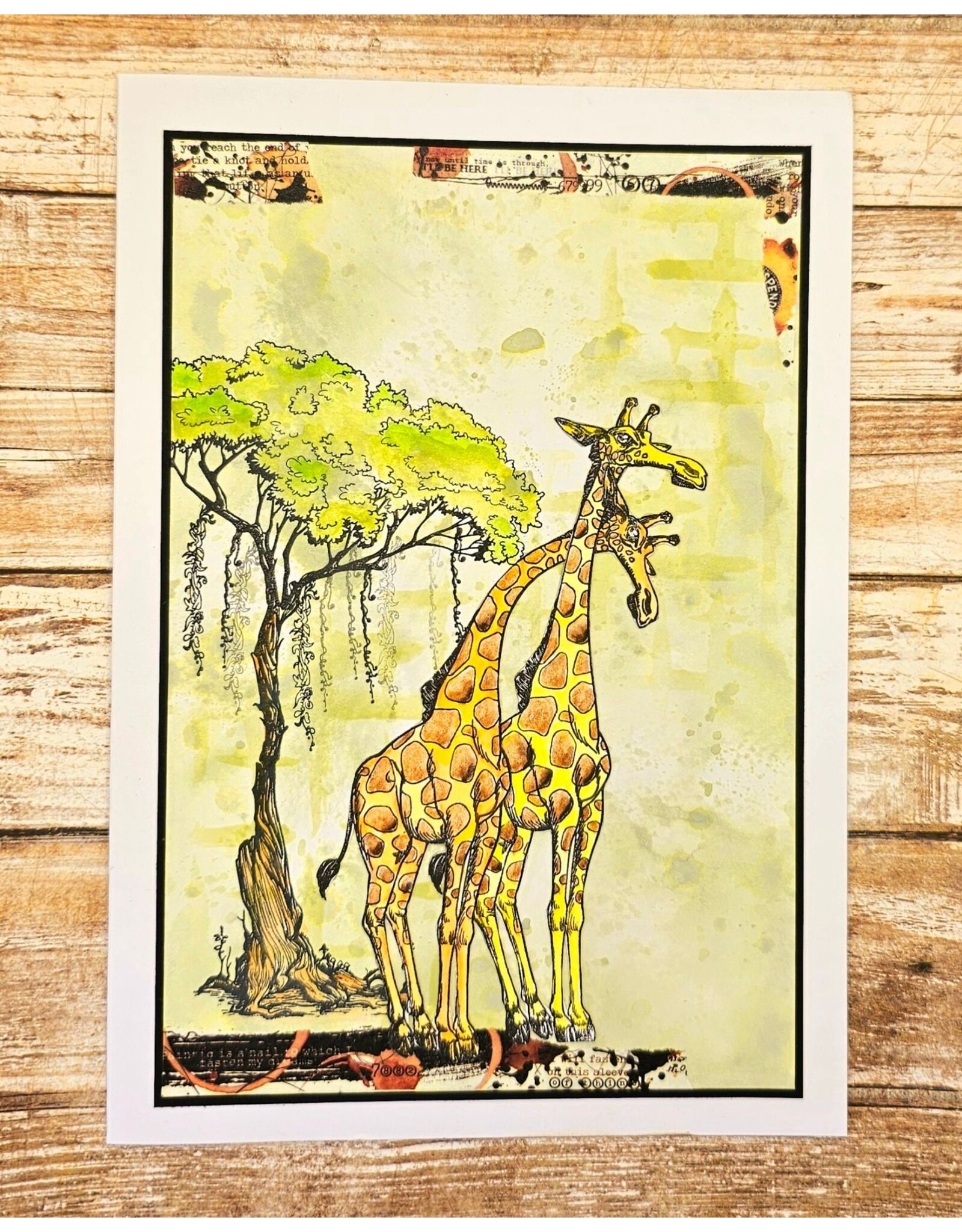 AALL & CREATE AALL & CREATE AUTOUR DE MWA #1127 SKY'S THE LIMIT A6 CLEAR STAMP SET