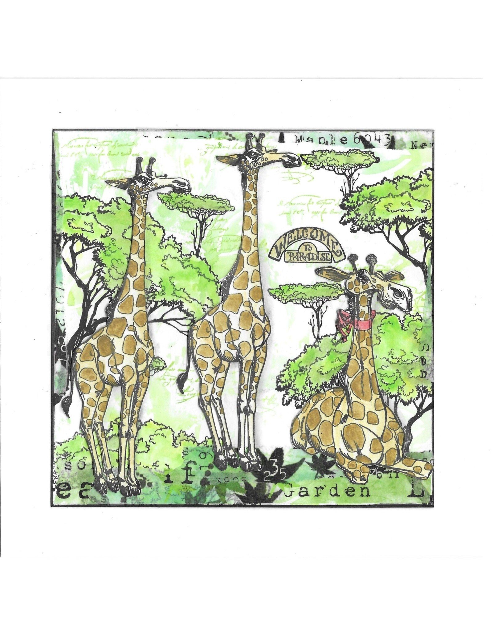 AALL & CREATE AALL & CREATE AUTOUR DE MWA #1127 SKY'S THE LIMIT A6 CLEAR STAMP SET
