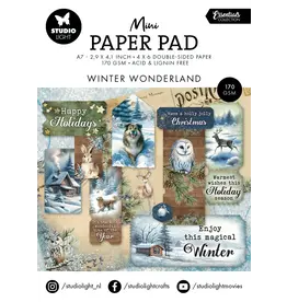 STUDIOLIGHT STUDIOLIGHT ESSENTIALS WINTER WONDERLAND MINI PAPER PAD