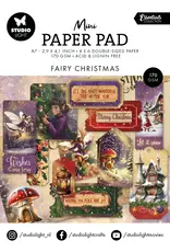STUDIOLIGHT STUDIOLIGHT ESSENTIALS FAIRY CHRISTMAS MINI PAPER PAD