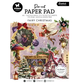 STUDIOLIGHT STUDIOLIGHT FAIRY CHRISTMAS PAPER PAD DIE-CUTS