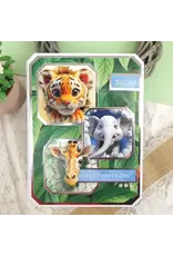 HUNKYDORY CRAFTS LTD. HUNKYDORY MOONSTONE MINI STRAIGHT EDGED NESTING TRIMMED CORNER SQUARE DIE SET