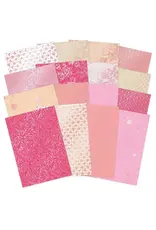HUNKYDORY CRAFTS LTD. HUNKYDORY BLUSHING BLOSSOMS LUXURY FOILED EDGE-TO-EDGE CARDSTOCK