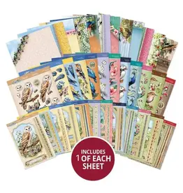 HUNKYDORY CRAFTS LTD. HUNKYDORY BEAUTIFUL BIRDS DESIGNER DECO-LARGE COLLECTION