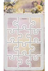 STUDIOLIGHT STUDIOLIGHT JENINE'S MINDFUL ART PUZZLE GROWING & BLOOMING CUTTING DIE