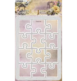 STUDIOLIGHT STUDIOLIGHT JENINE'S MINDFUL ART PUZZLE GROWING & BLOOMING CUTTING DIE